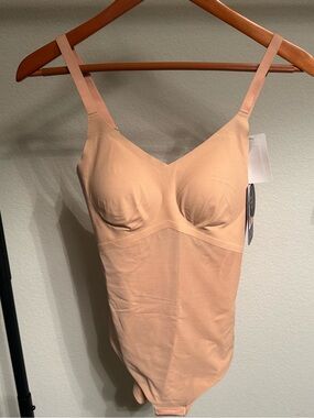 Honeylove Seamless Nude Shaping Bodysuit - Beige